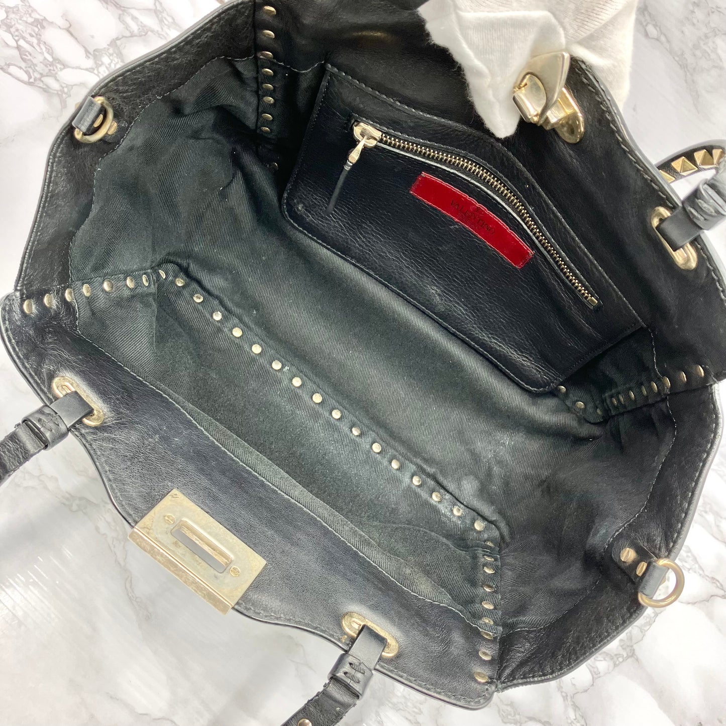 VALENTINO Studded Shoulder Bag