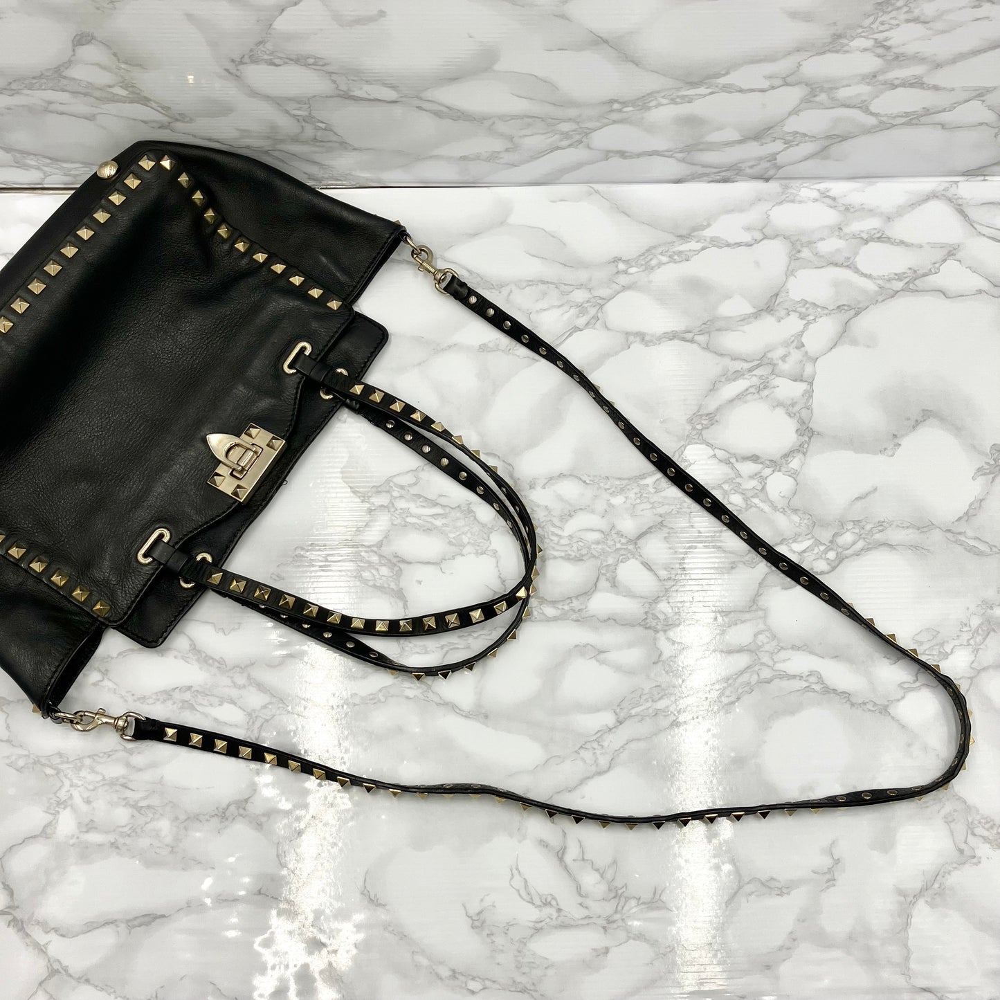 VALENTINO Studded Shoulder Bag