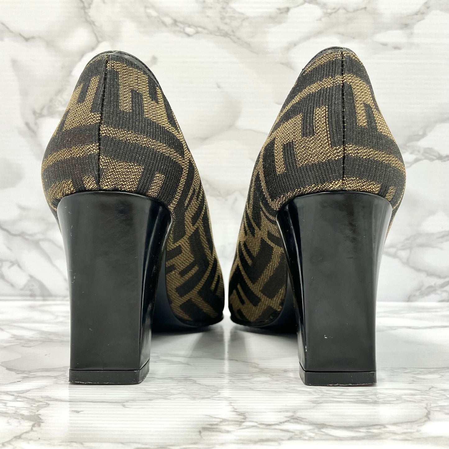 FENDI zucca pumps