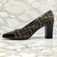 FENDI zucca pumps