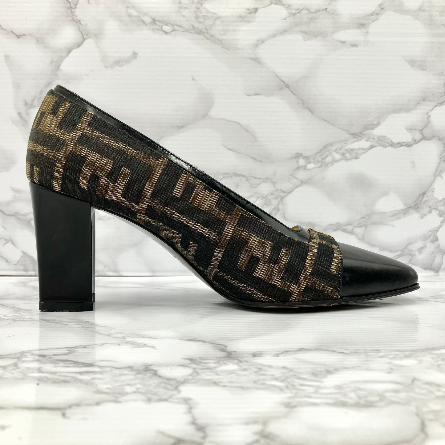 FENDI zucca pumps