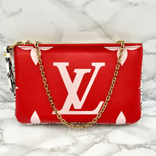 LOUIS VUITTON Pochette Double Zip