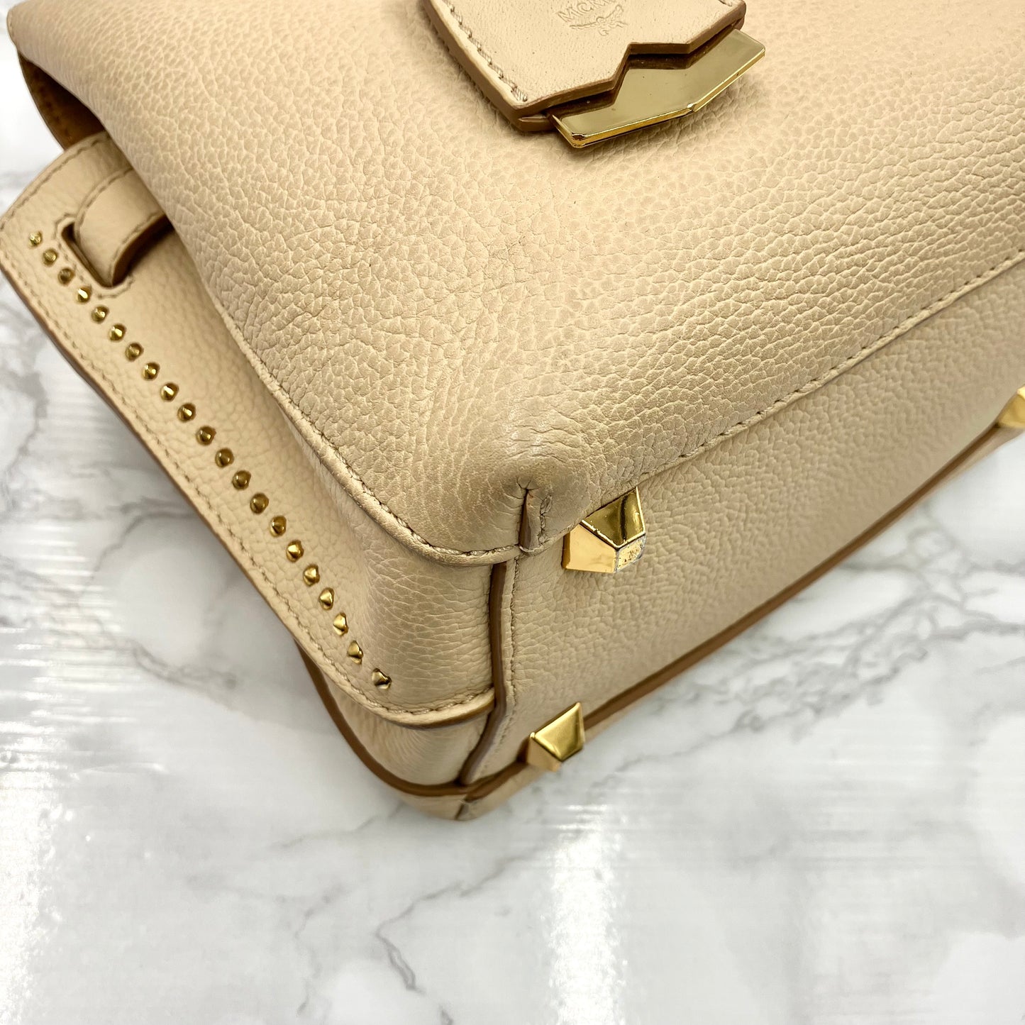 MCM Milla Studs Shoulder bag