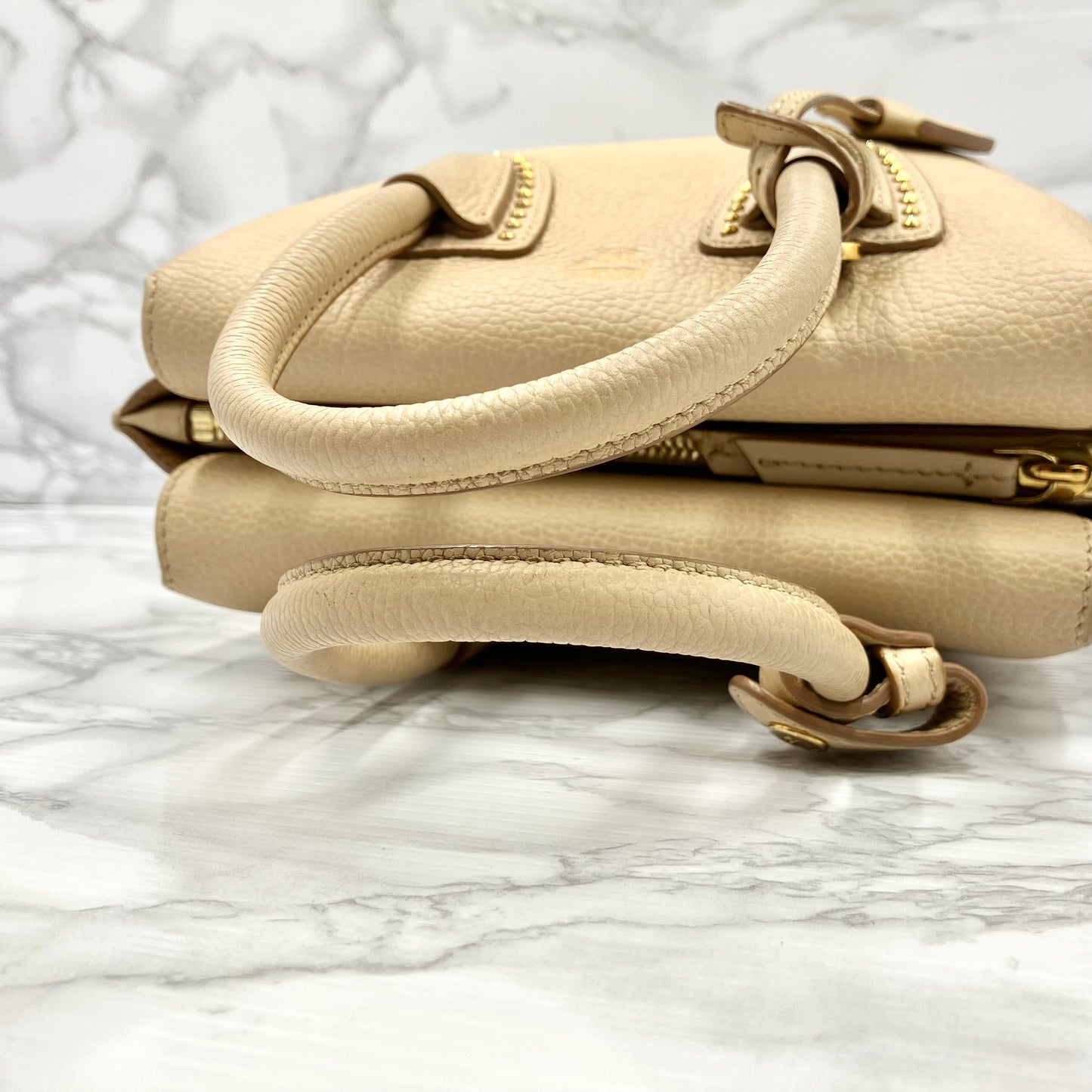 MCM Milla Studs Shoulder bag