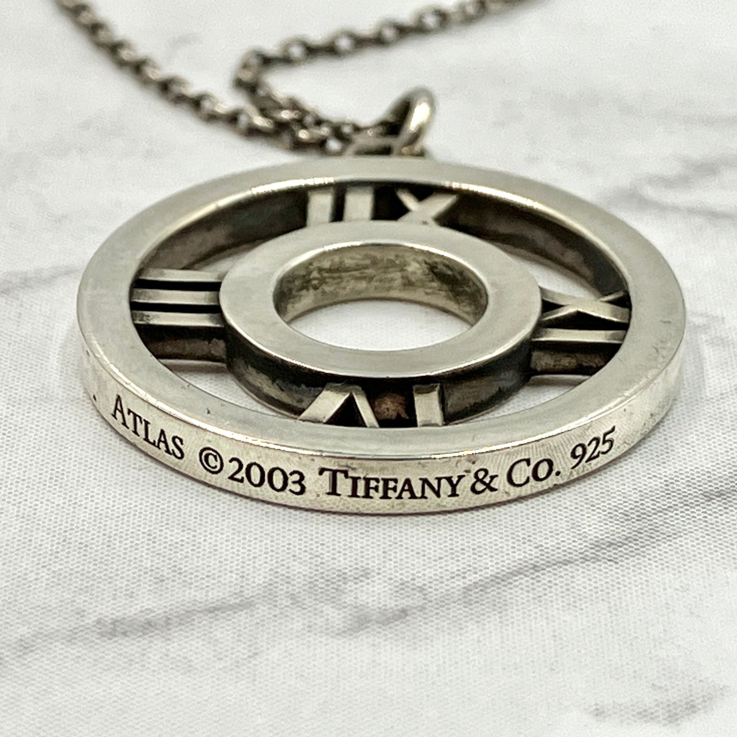 TIFFANY&Co. Round Atlas Necklace