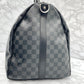 LOUIS VUITTON Graphite Keepall 55 Bandouliere