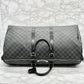 LOUIS VUITTON Graphite Keepall 55 Bandouliere