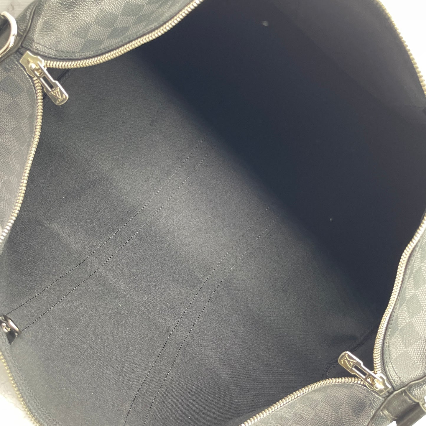 LOUIS VUITTON Graphite Keepall 55 Bandouliere