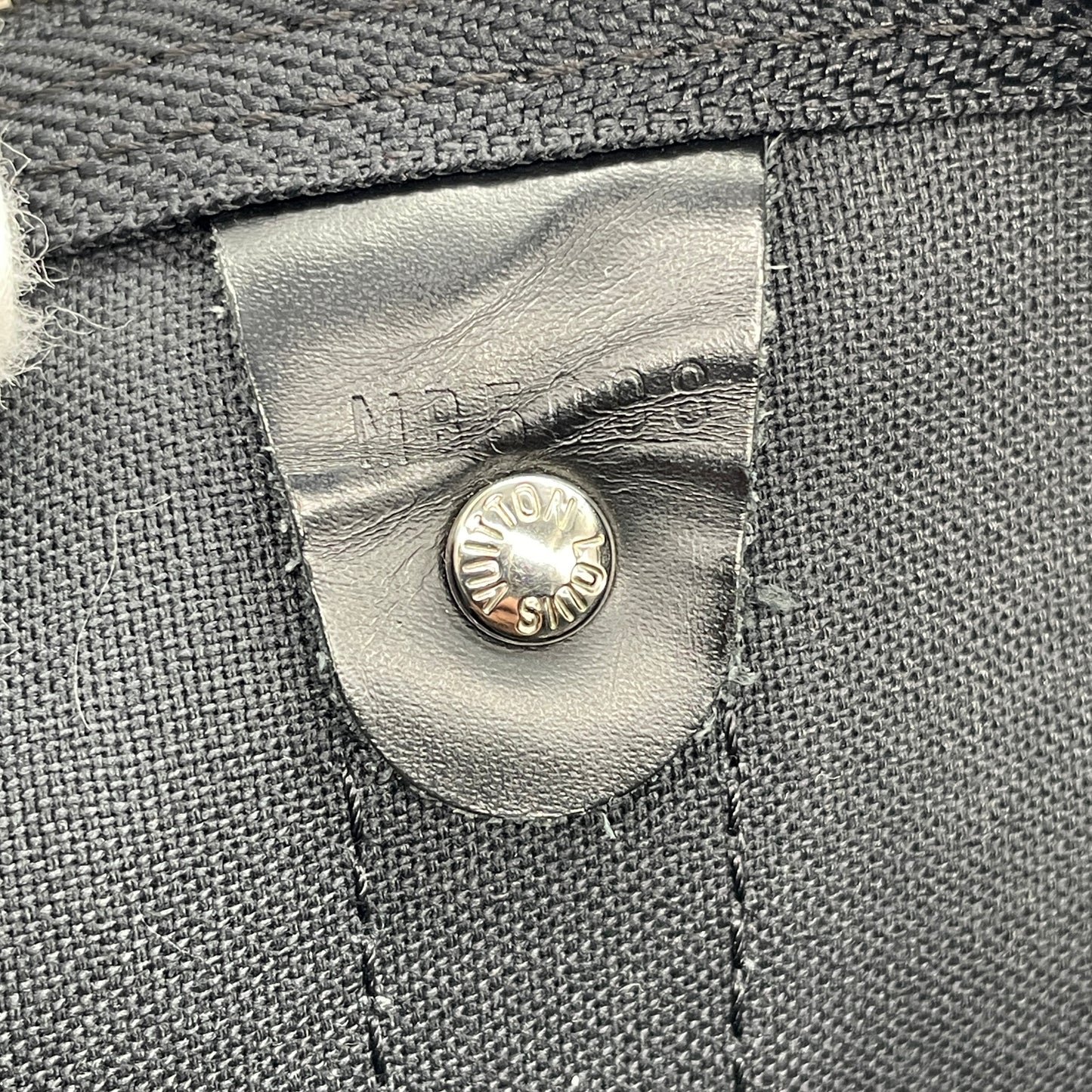 LOUIS VUITTON Graphite Keepall 55 Bandouliere