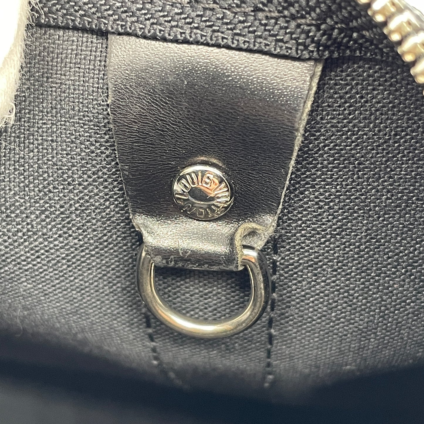 LOUIS VUITTON Graphite Keepall 55 Bandouliere