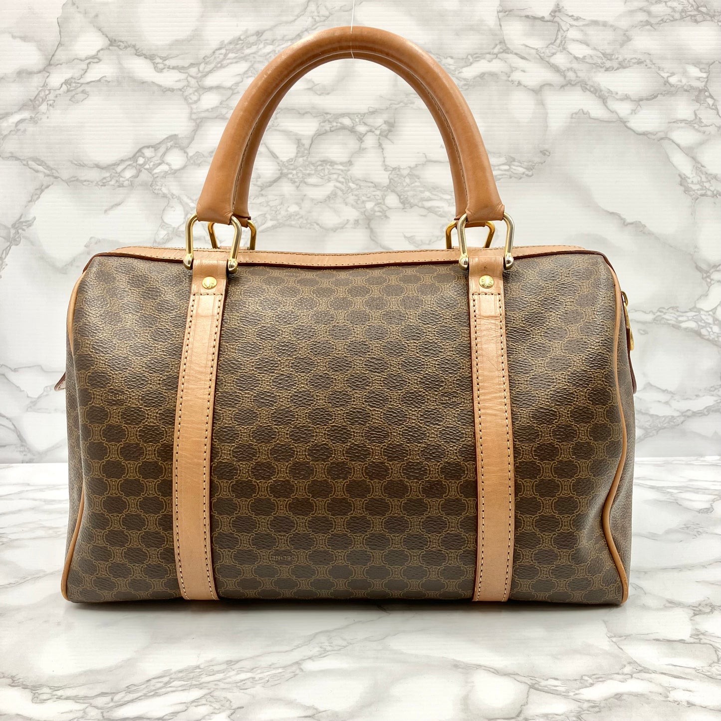 CELINE Macadam Boston Bag