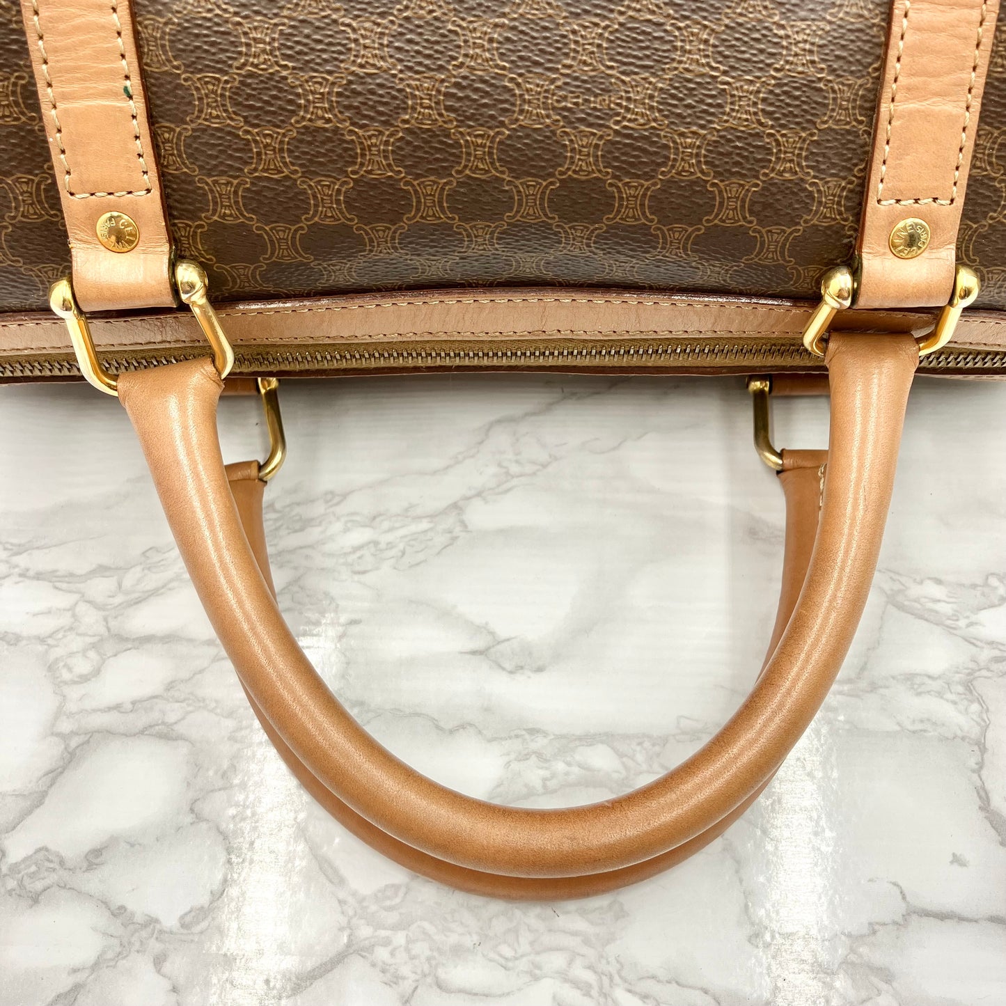 CELINE Macadam Boston Bag