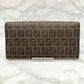 FENDI Zucchino long wallet