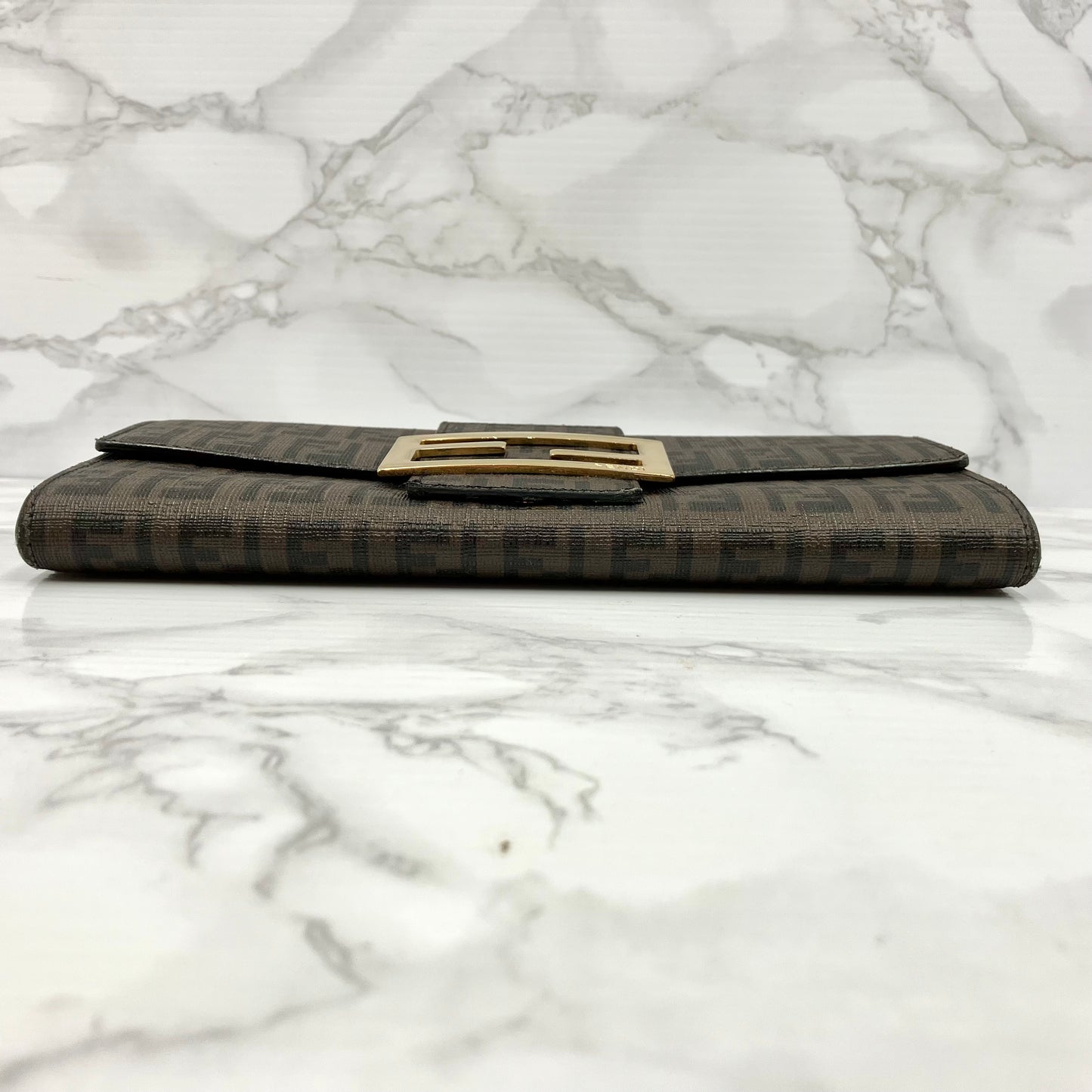 FENDI Zucchino long wallet