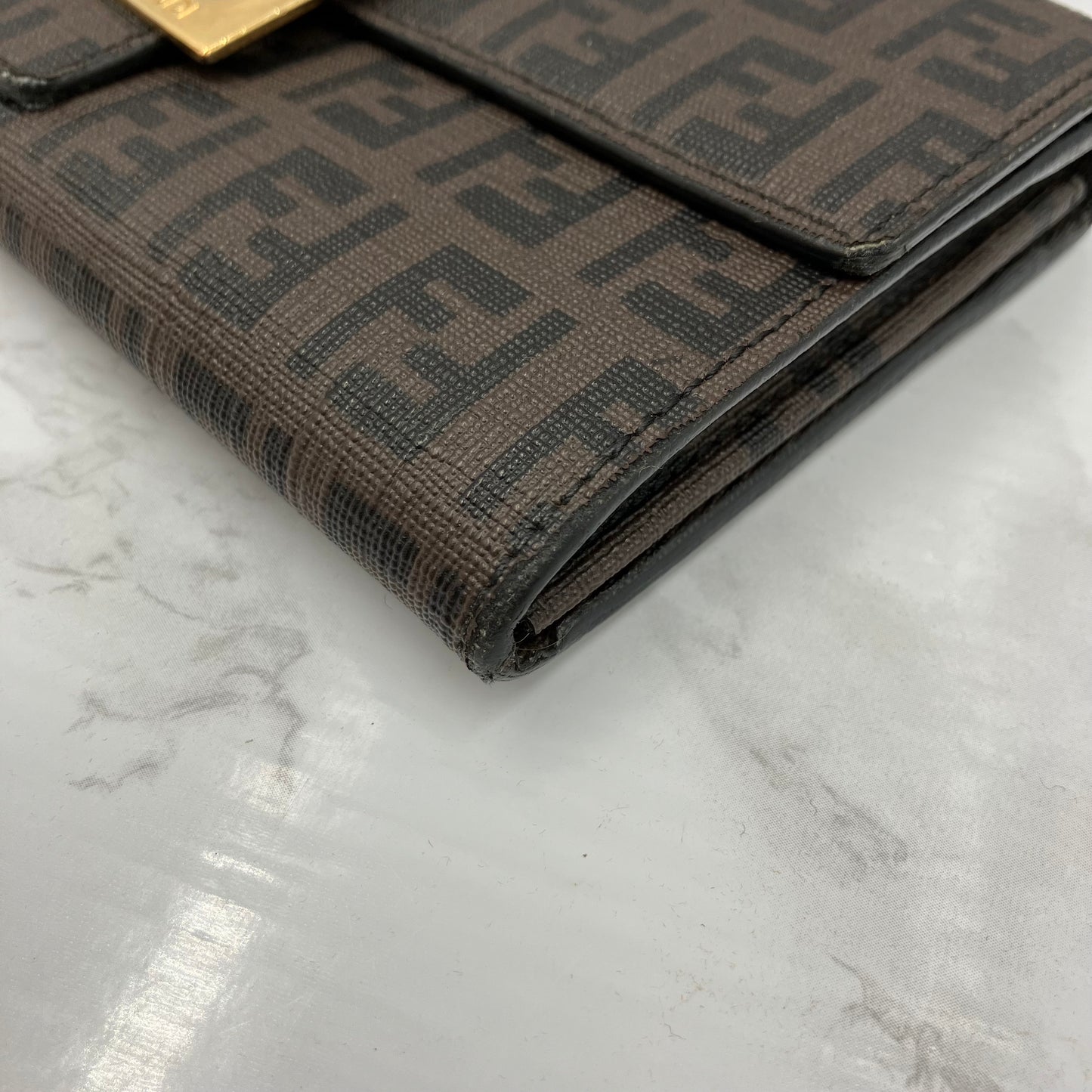 FENDI Zucchino long wallet