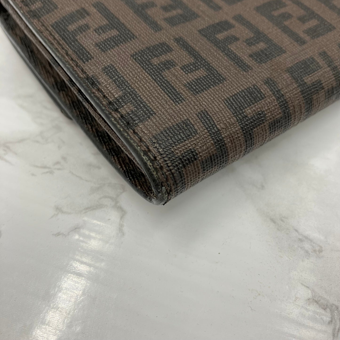 FENDI Zucchino long wallet