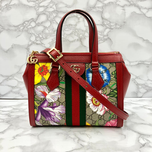 GUCCI Ophidia Flora Shoulder Bag