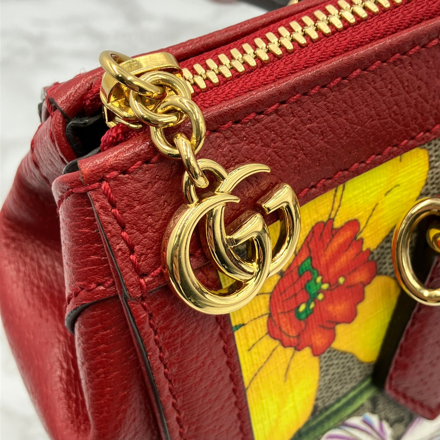 GUCCI Ophidia Flora Shoulder Bag