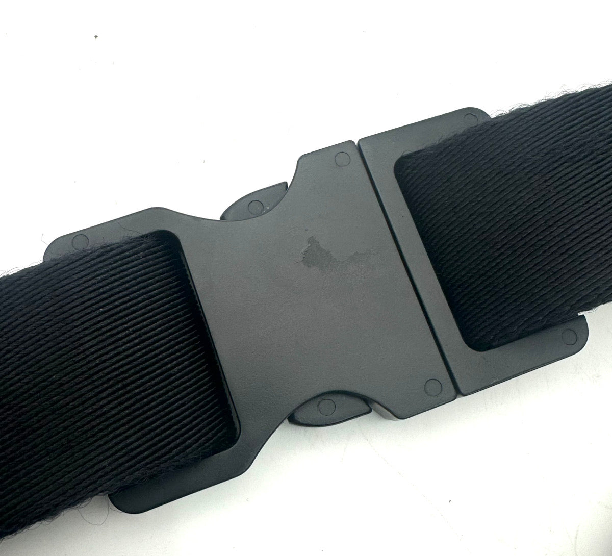 Burberry Body Bag Black Nylon Logo Men's Black Women's 8025668 Waist Bag 7-12-903