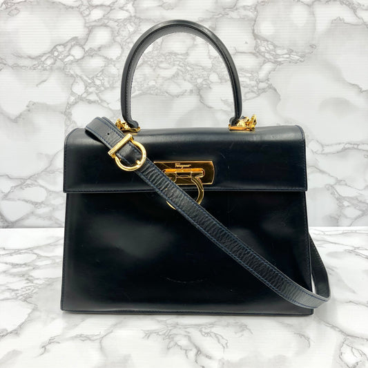 Salvatore Ferragamo 2way Gancini Bag