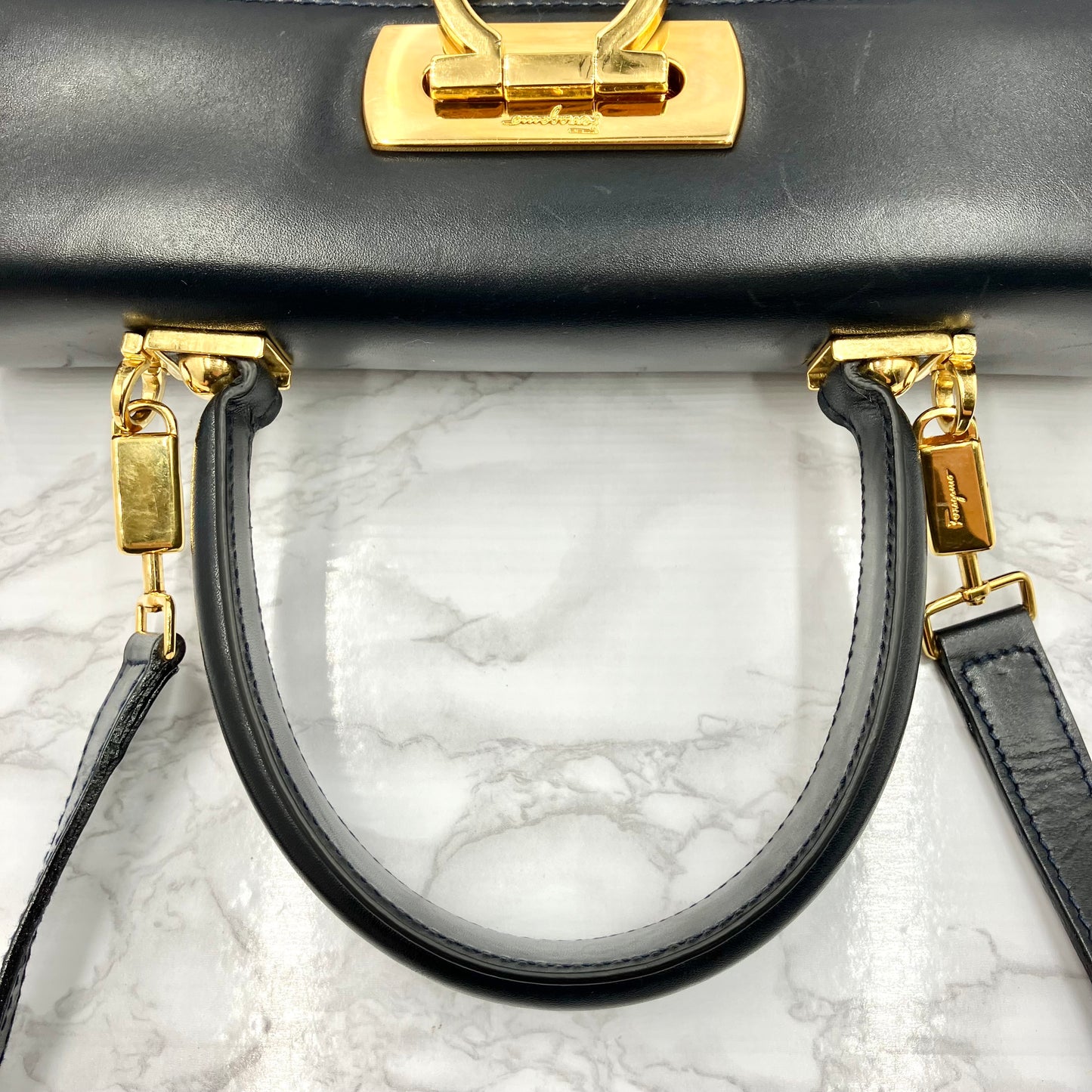 Salvatore Ferragamo 2way Gancini Bag