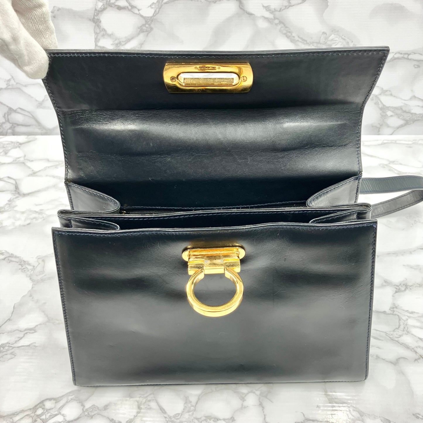 Salvatore Ferragamo 2way Gancini Bag