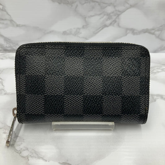 LOUIS VUITTON Damier Graphite coin purse