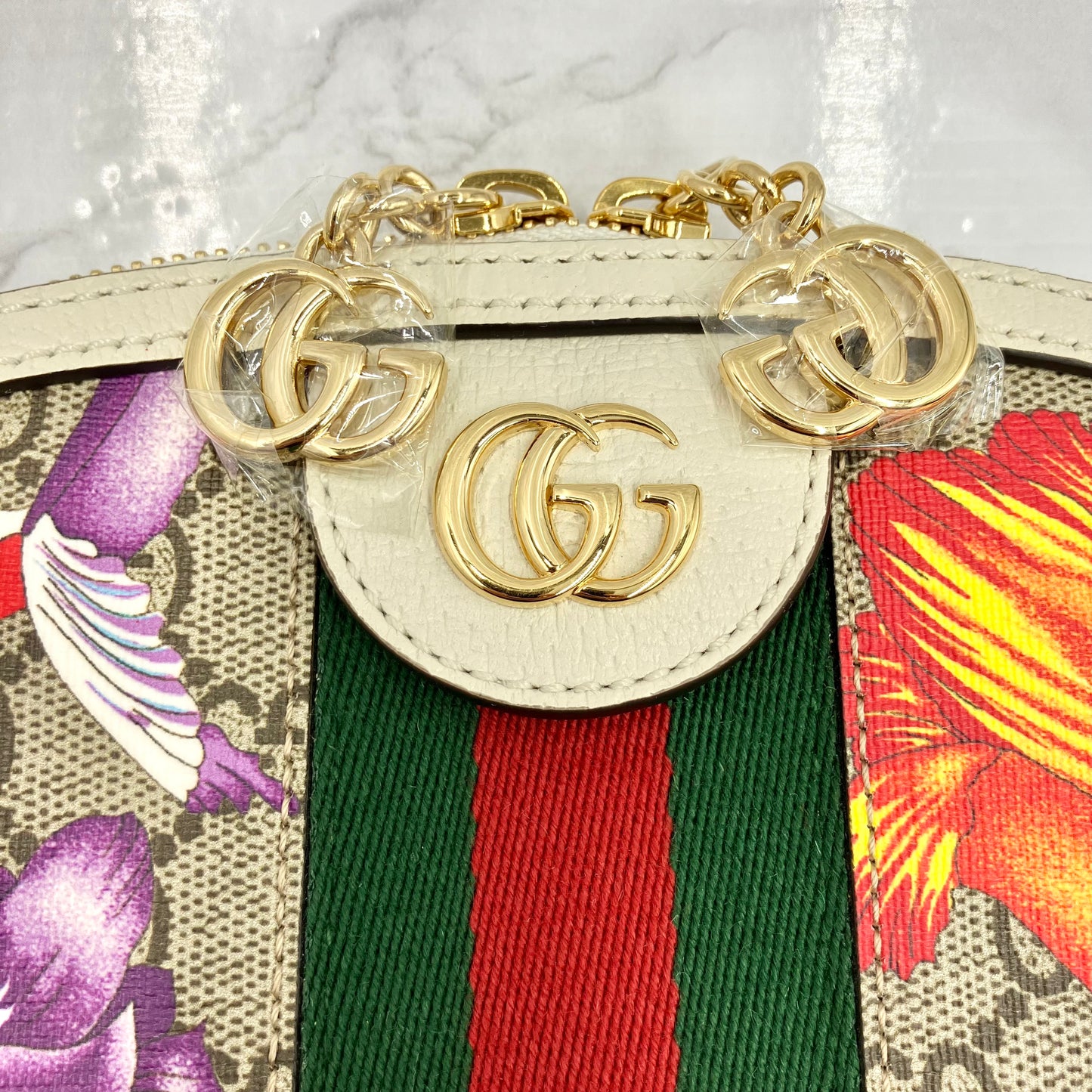 GUCCI Ophidia Flora Shoulder Bag