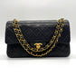 CHANEL Matelasse W Flap W Chain Lambskin