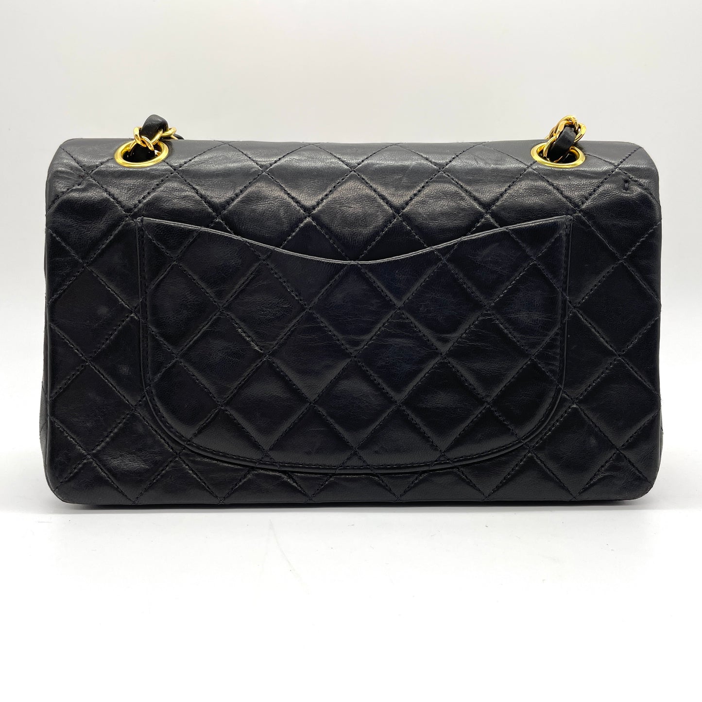 CHANEL Matelasse W Flap W Chain Lambskin