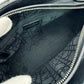 Christian Dior Lady Dior Handbag Gray × Black Tweed R801622