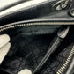 Christian Dior Lady Dior Handbag Gray × Black Tweed R801622