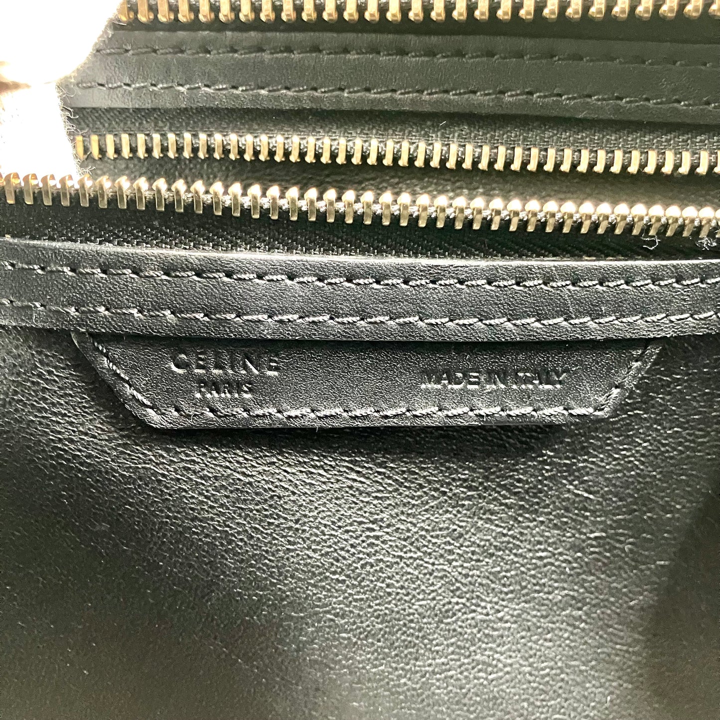 CELINE Luggage Micro Shopper