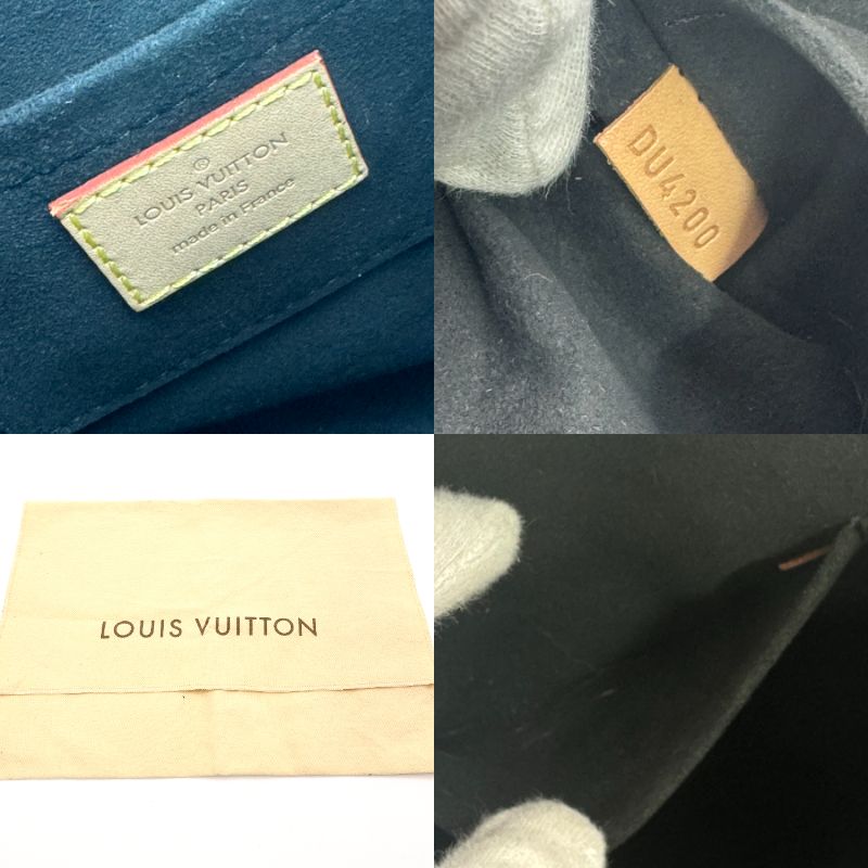 LOUIS VUITTON Monogram Duffle Bag M43587 Shoulder Bag 2-Way Handbag Brown Tone R801719