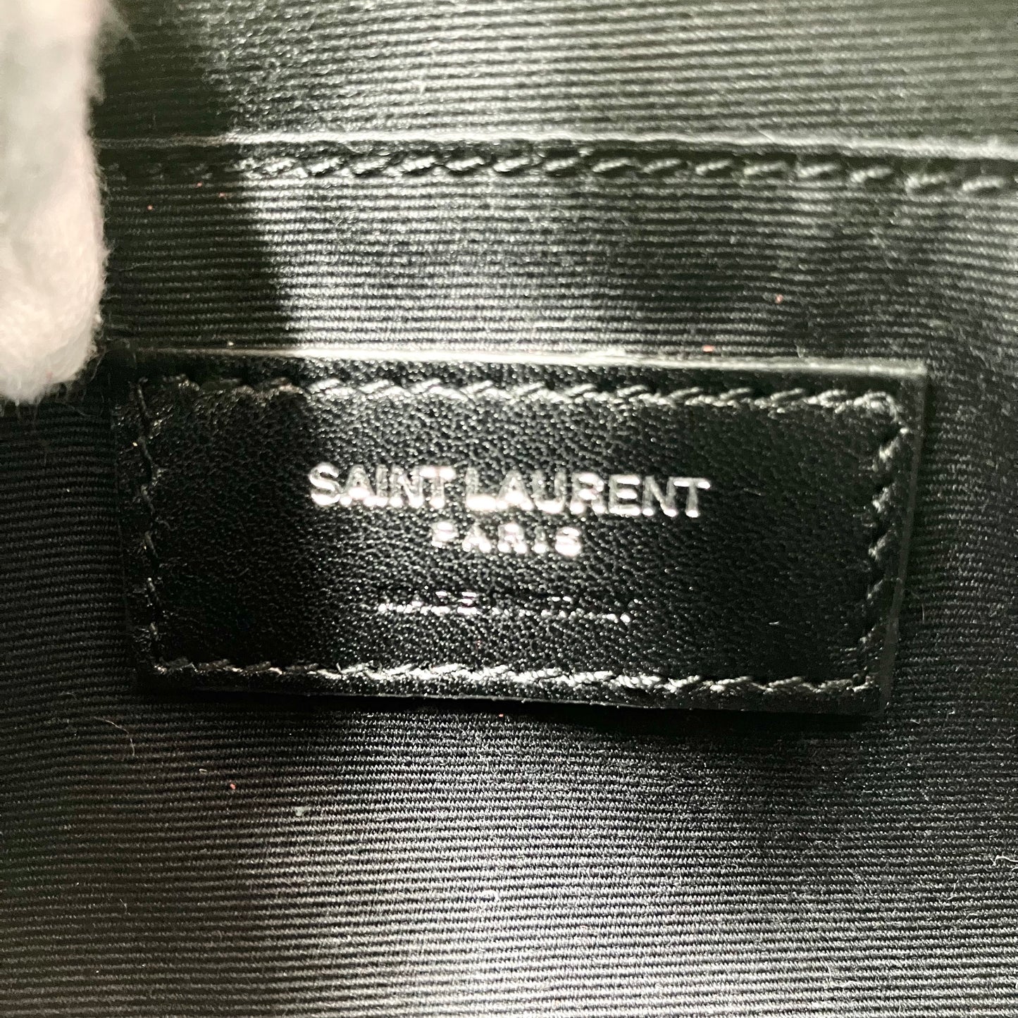 YVES SAINT LAURENT Belt bag leather