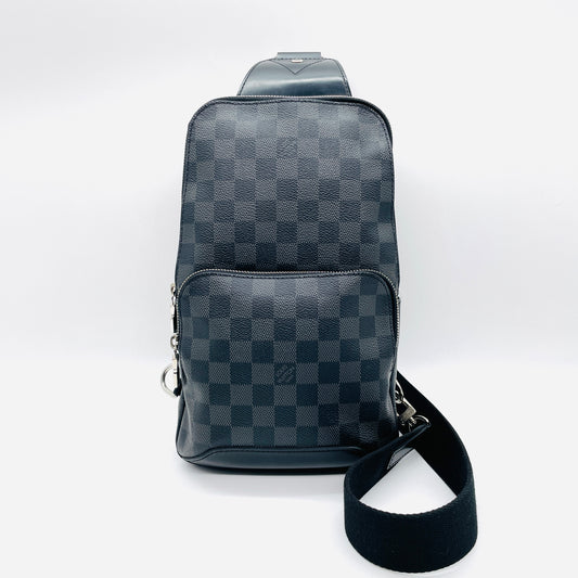 LOUIS VUITTON Graphite Avenue Sling