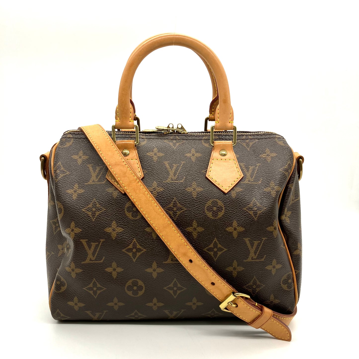 LOUIS VUITTON Monogram Speedy 25 Bandouliere