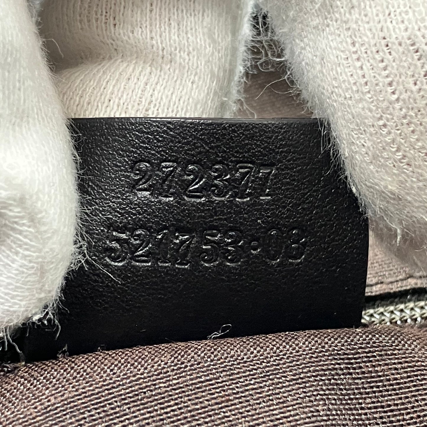 GUCCI Guccissima Canvas Tote