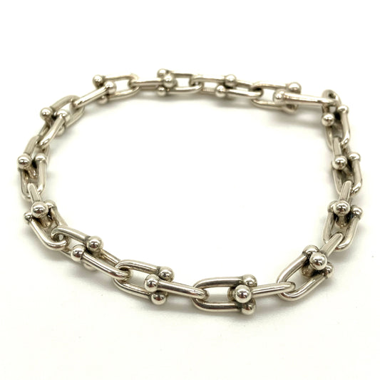 TIFFANY&Co. Hardware Bracelet Silver 925