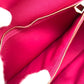 LOUIS VUITTON Diane NM PM Shoulder Bag Monogram Canvas Brown × Pink Crossbody 7-10-144