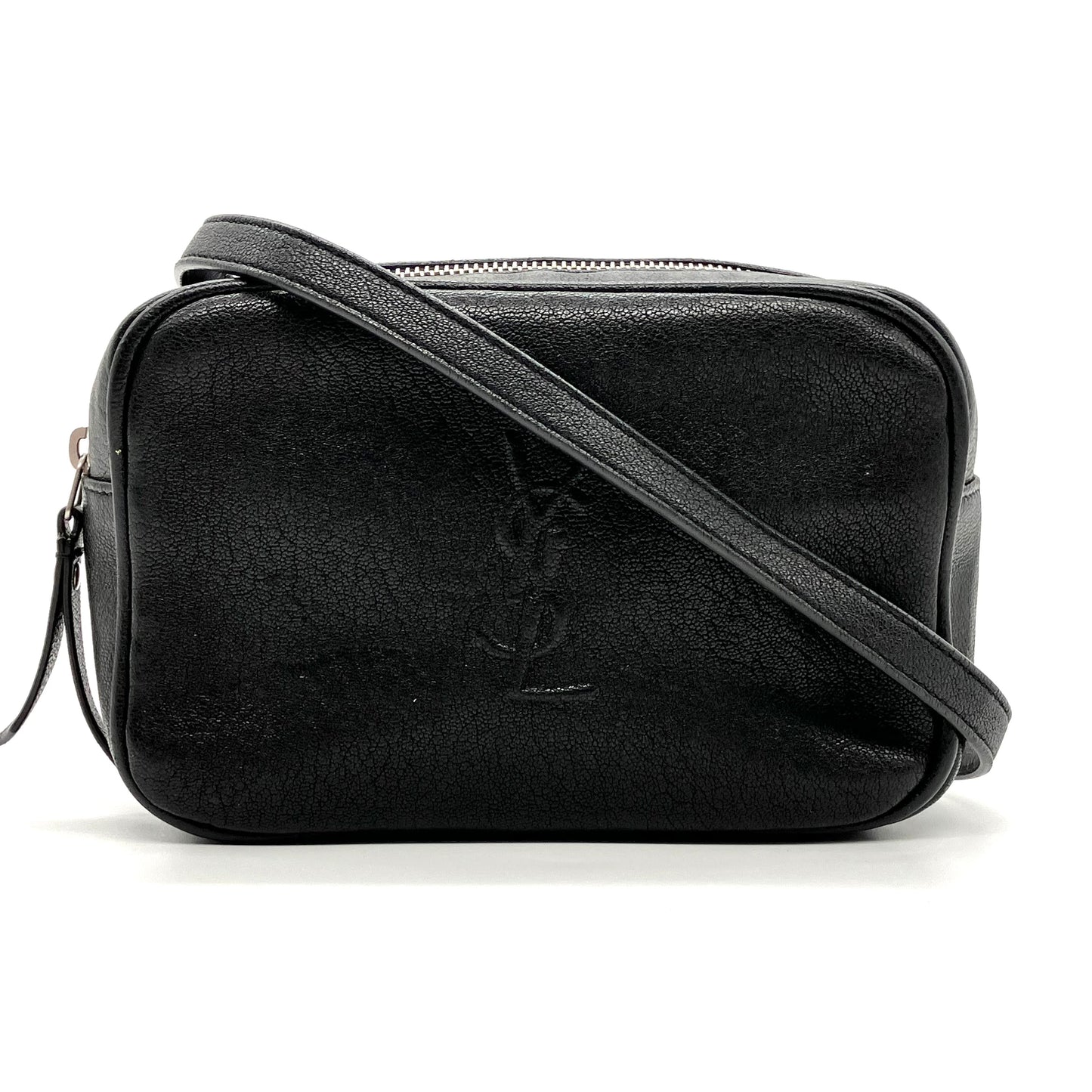 YVES SAINT LAURENT Leather belt bag