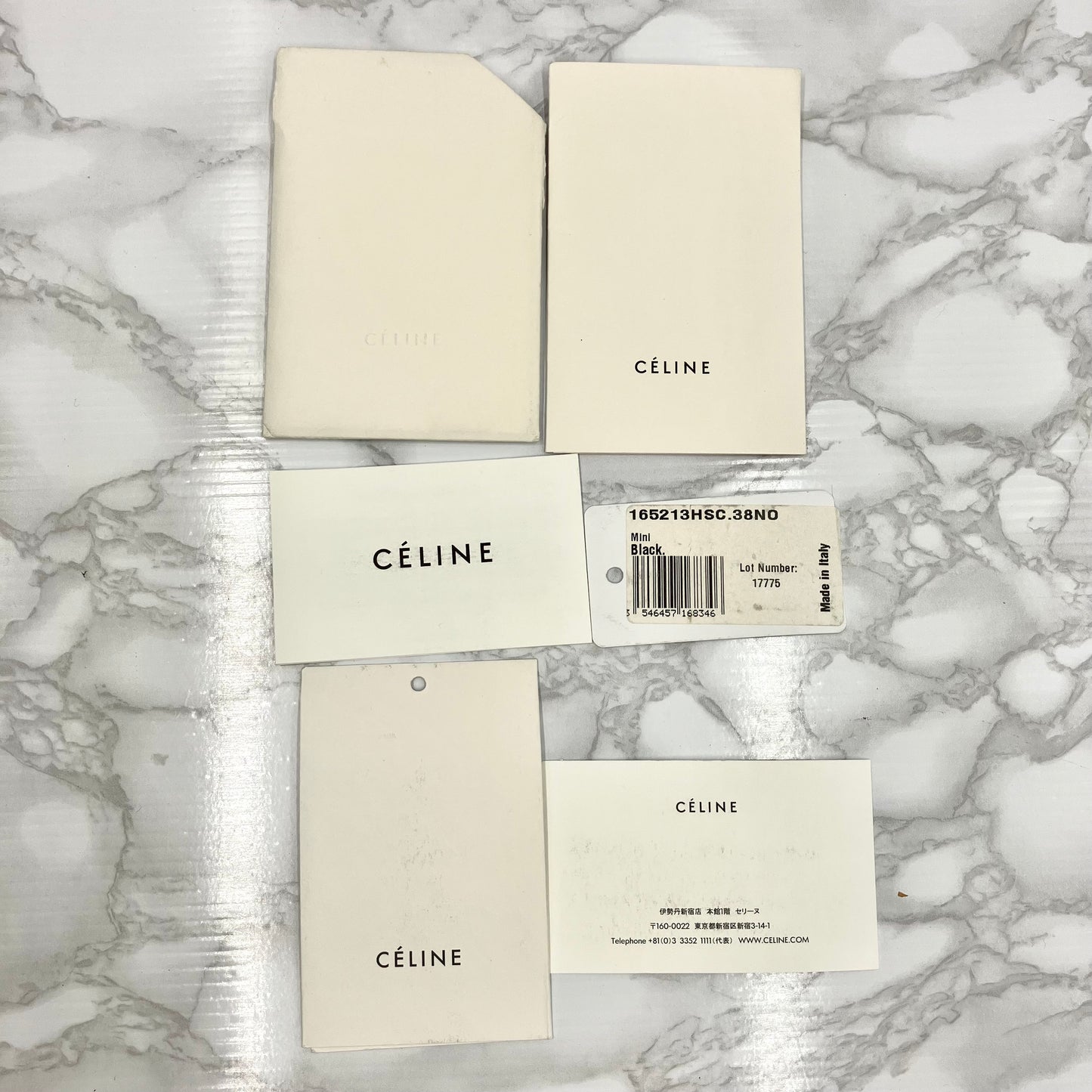 CELINE Luggage Mini Shopper