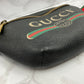 GUCCI Logo print body bag sherry line