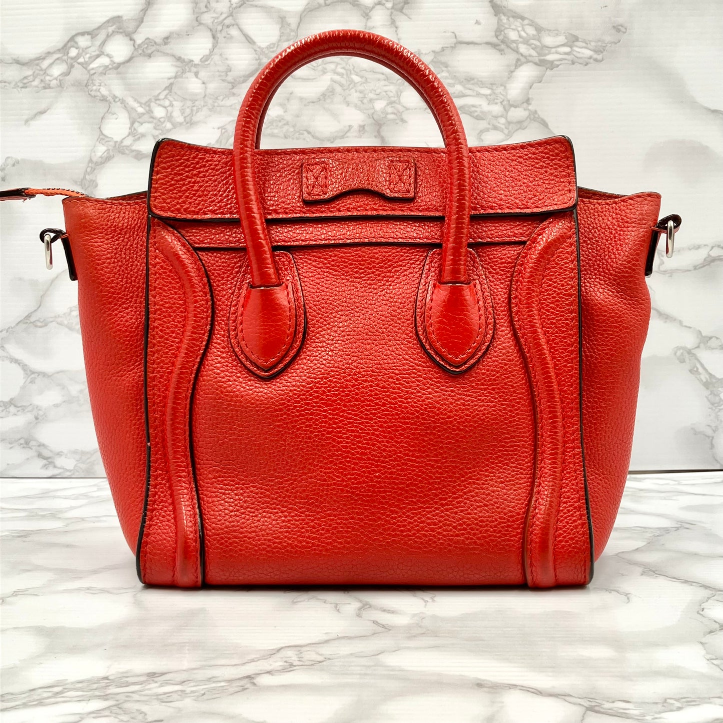 CELINE Luggage Nano shopper