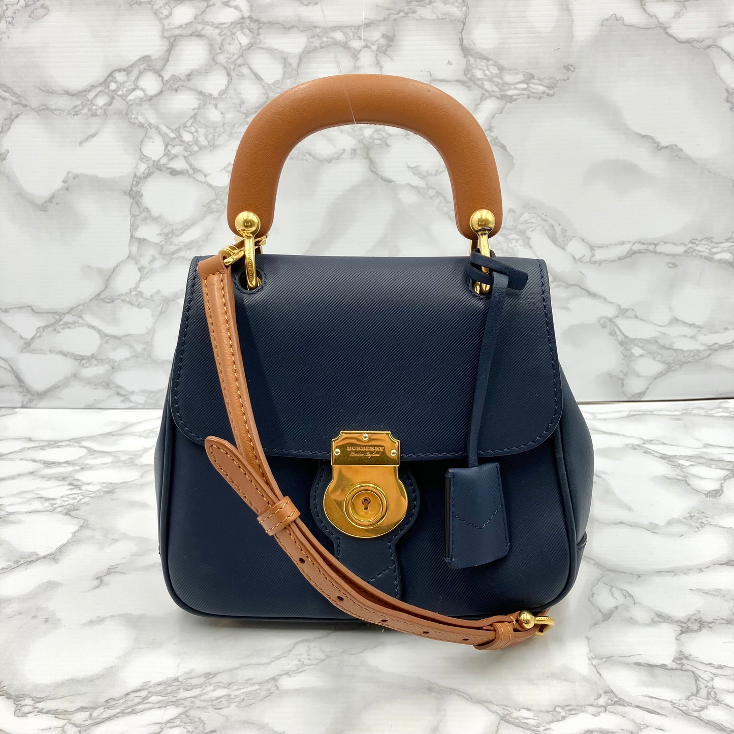 BURBERRY Leather Shoulder Bag