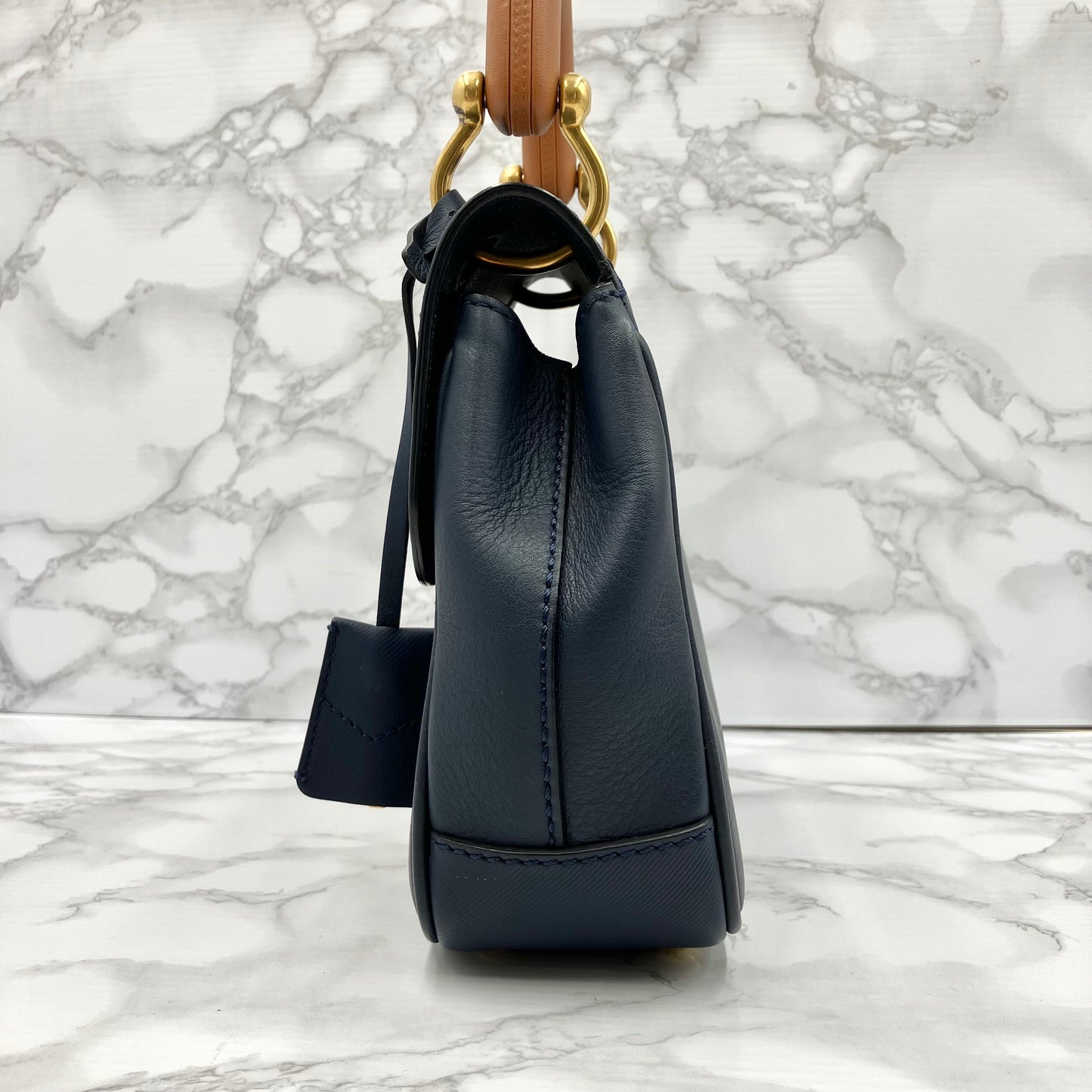 BURBERRY Leather Shoulder Bag