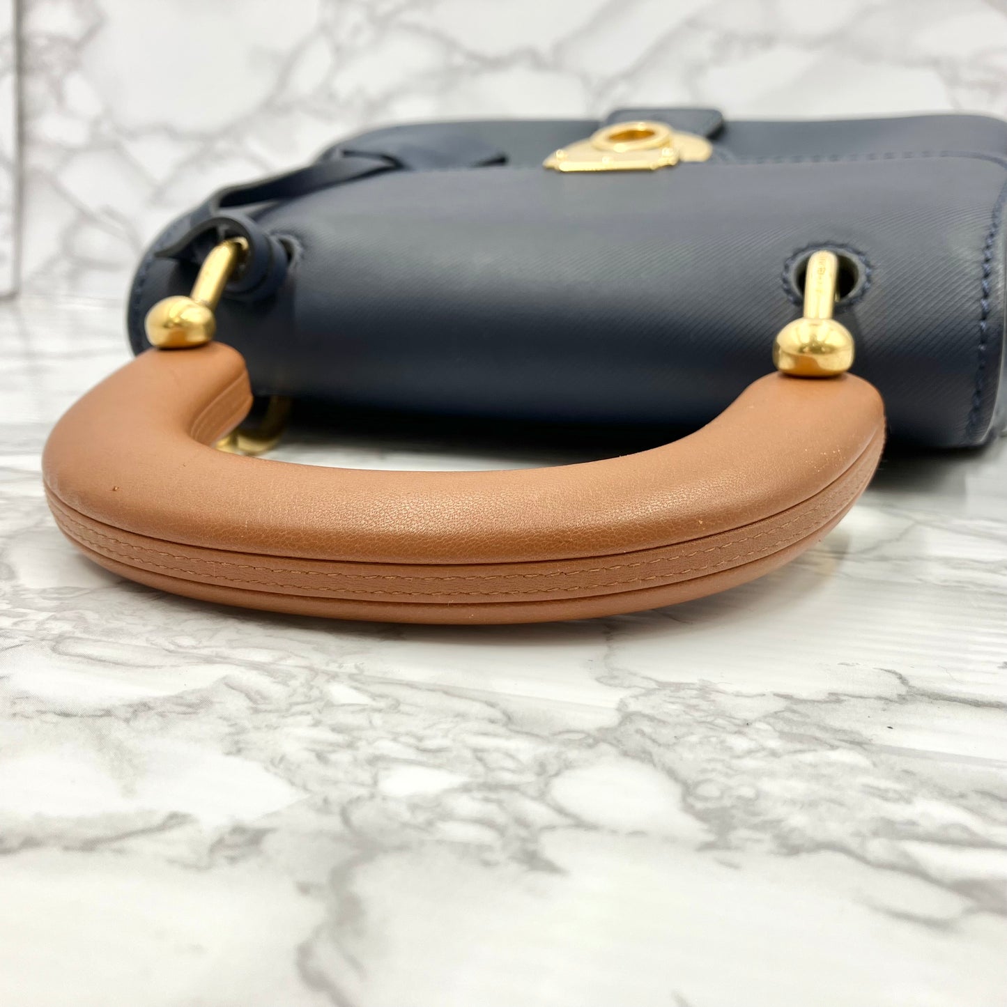 BURBERRY Leather Shoulder Bag