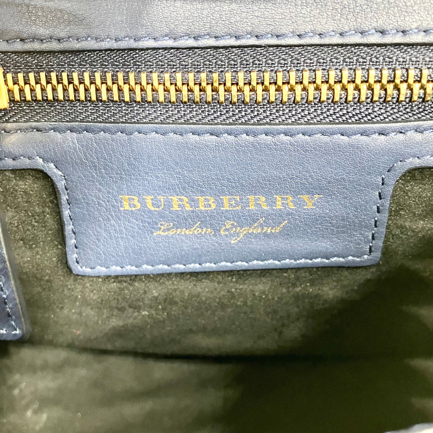 BURBERRY Leather Shoulder Bag