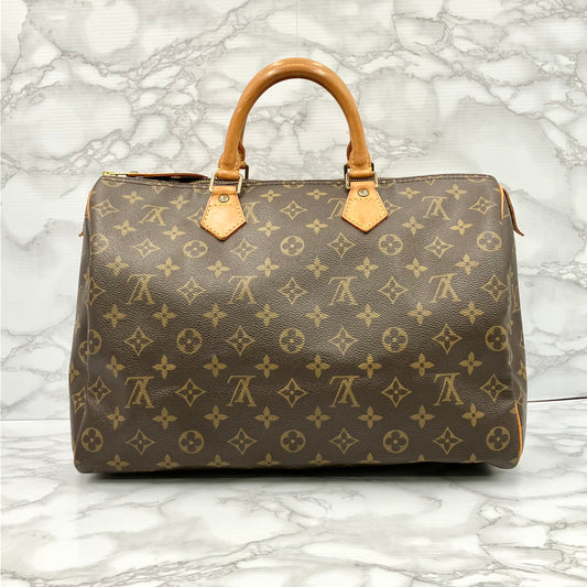 LOUIS VUITTON Monogram Speedy 35
