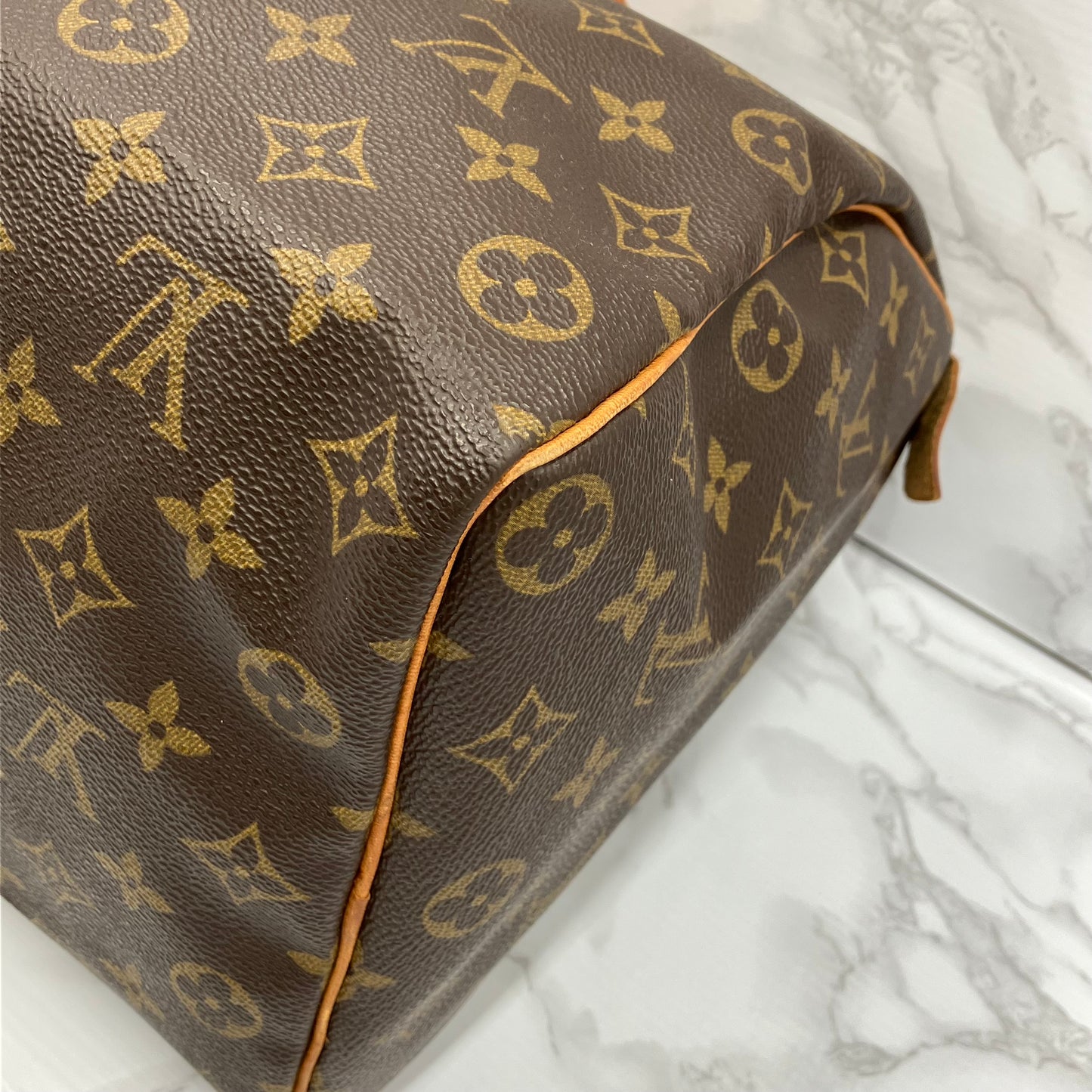 LOUIS VUITTON Monogram Speedy 35